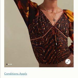 NWT Gorgeous Blouse from Anthropologie
